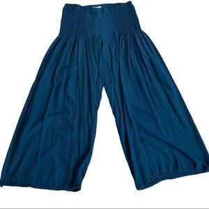 Palazzo Trousers extra wide leg Hippy Harem Flares festival beach & party Sz S/M